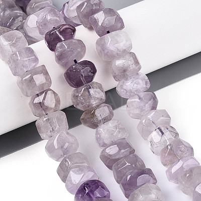 Natural Amethyst Beads Strands G-N347-17A-03-1