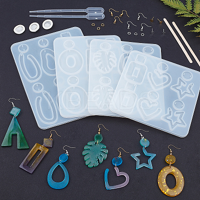 DIY Earring Making Kits DIY-OC0002-49-1