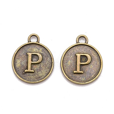 Alloy Pendant Cabochon Settings PALLOY-N156-01P-AB-1