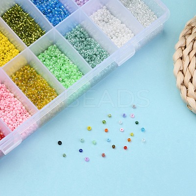 288G 24 Style 12/0 Glass Seed Beads SEED-YW0001-91-1