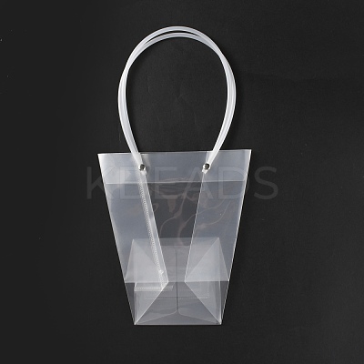 Valentine's Day Transparent PP Plastic Bags ABAG-WH0035-018B-1