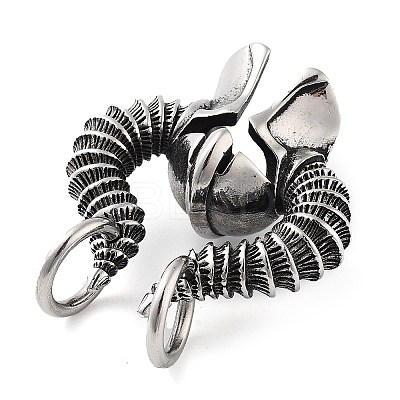 304 Stainless Steel Pendants STAS-R225-32AS-1