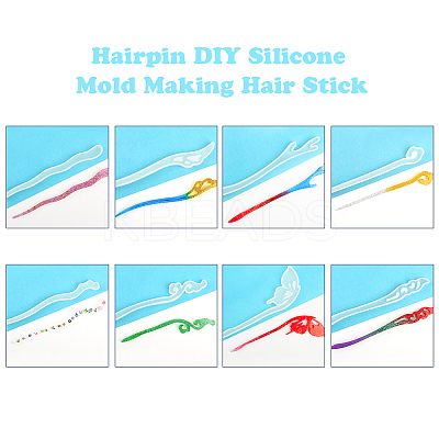 Hairpin DIY Silicone Molds PH-DIY-G005-35-1