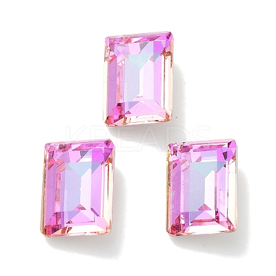 Glass Rhinestone Cabochons RGLA-G020-01A-D502-1