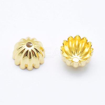 Brass Bead Caps KK-P112-35-NR-1