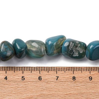 Natural Agate Beads Strands G-RM241227-02-1