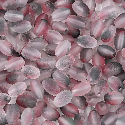 Frosted Glass Seed Beads SEED-N008-05J-1