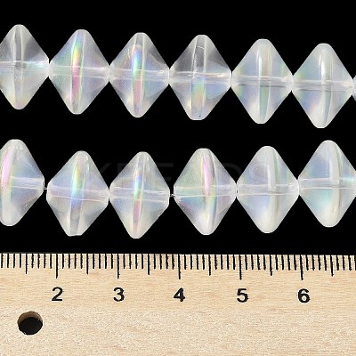 Electroplate Glass Beads Strands EGLA-G038-01A-HR03-1