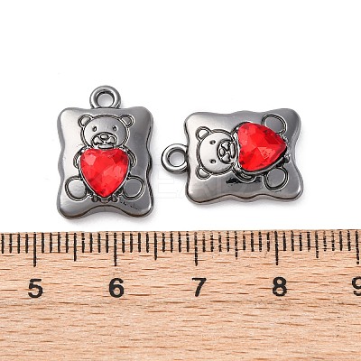 Gothic Rack Plating Alloy Pendants PALLOY-V002-11B-1