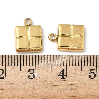 304 Stainless Steel Pendants STAS-D127-06G-1