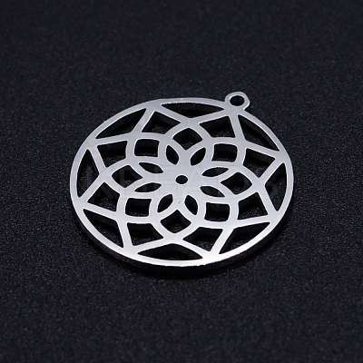 Non-Tarnish 201 Stainless Steel Pendants STAS-Q201-JN348-1-1