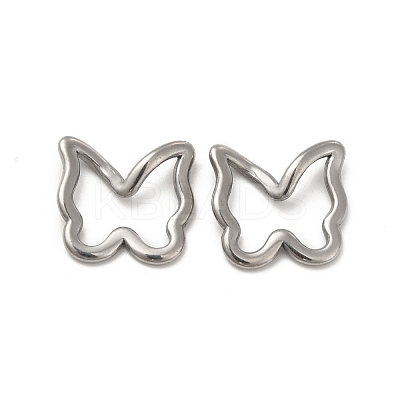 Non-Tarnish 304 Stainless Steel Linking Rings LS-STAS-F283-06P-1