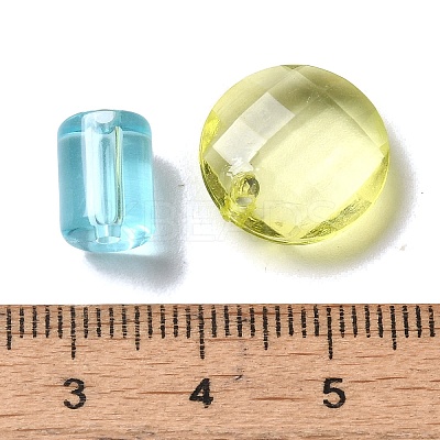 Transparent Acrylic Beads MACR-K359-06-1