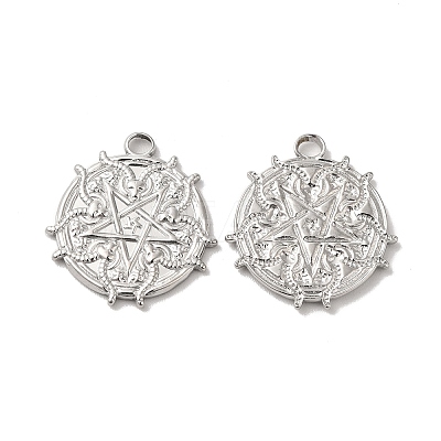 Non-Tarnish 304 Stainless Steel Pendant LS-STAS-H212-25P-1