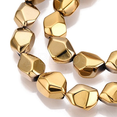 Electroplate Glass Beads Strands EGLA-T021-10A-1