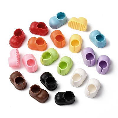 Plastic Shoes for Doll Making DIY-F159-01-1