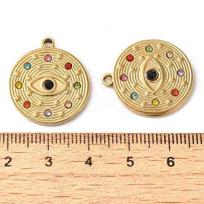 Ion Plating(IP) 304 Stainless Steel Pendants STAS-I306-07B-G-1