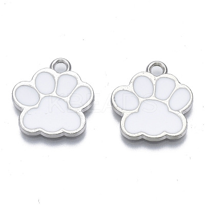 Alloy Enamel Pendants ENAM-T016-22P-B-RS-1