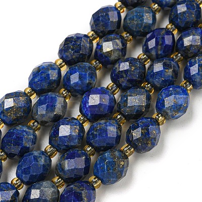 Natural Lapis Lazuli Beads Strands G-N342-51-1