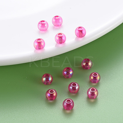 Transparent Acrylic Beads MACR-S370-B6mm-706-1
