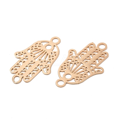 Rack Plating Brass Connector Charms KK-Q792-13LG-1