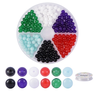DIY Stretch Bracelets Making Kits DIY-SZ0002-95-1