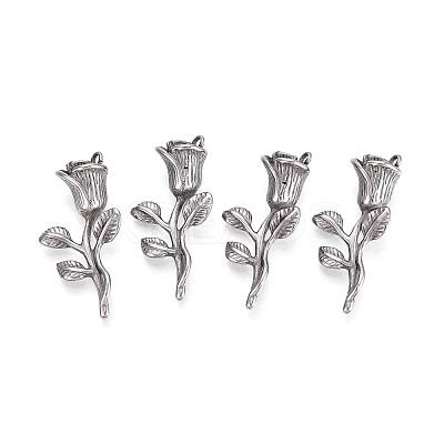 304 Stainless Steel Pendants STAS-T072-137P-1
