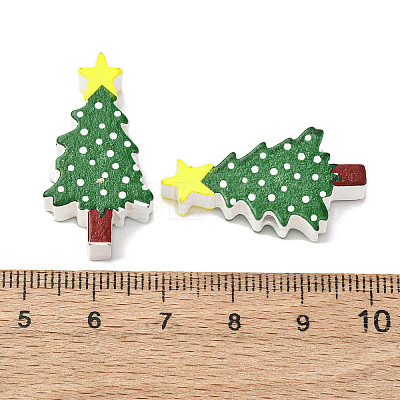 Printed Wood Beads LS-WOOD-Z007-01-1