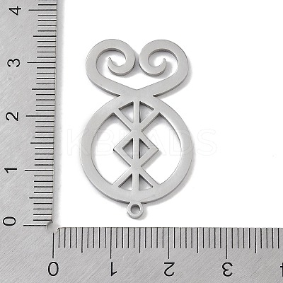 Non-Tarnish 304 Stainless Steel Pendants LS-STAS-B062-09P-1
