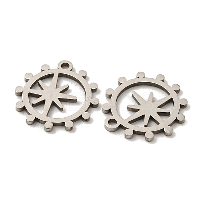 Non-Tarnish 316 Surgical Stainless Steel Pendants STAS-G325-14P-1