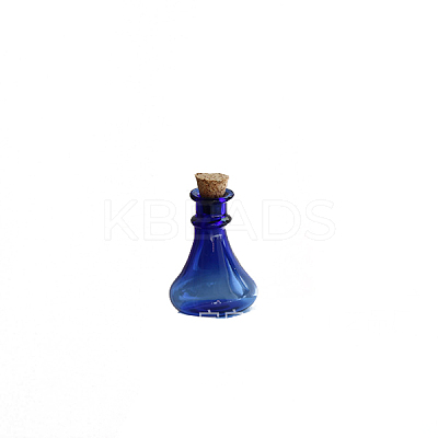 Miniature Glass Empty Wishing Bottles BOTT-PW0006-01E-1