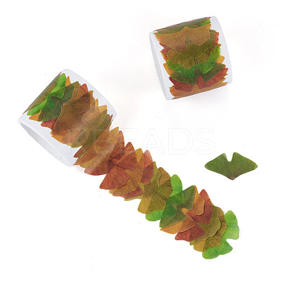 Autumn Leaf Paper Tape Stickers for Card Making DIY-TAC0032-23B-1