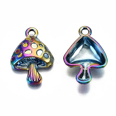 Rainbow Color Alloy Pendants PALLOY-S180-045-RS-1
