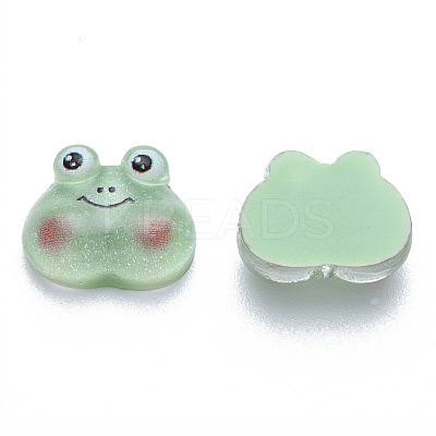 Translucent Resin Decoden Cabochons CRES-N030-018-1