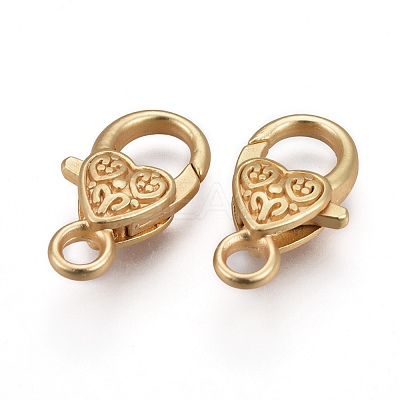 Tibetan Style Alloy Lobster Claw Clasps X-LF014Y-MG-NR-1