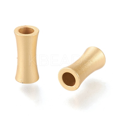 Matte Alloy Tube Beads PALLOY-N161-05B-MG-NR-1