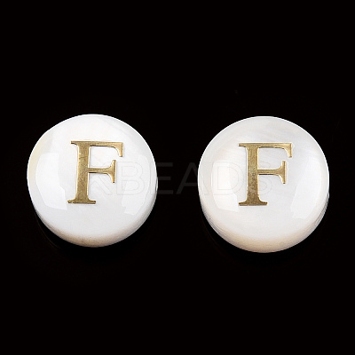Natural Freshwater Shell Beads SHEL-N036-01F-1