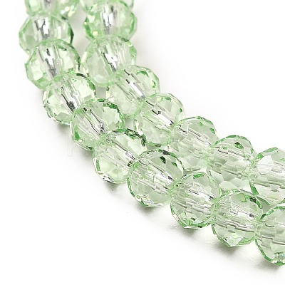 Transparent Baking Paint Glass Beads Strands DGLA-A034-T4mm-D10-1