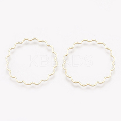 Brass Linking Rings KK-S348-092-1
