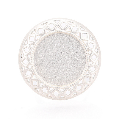 Adjustable Alloy & Iron Bezel Cup Ring Base with Rotatable Tray MAK-T012-05S-1
