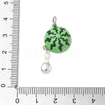 Alloy with Enamel Pendants LS-AL-CBA7219-01D-1