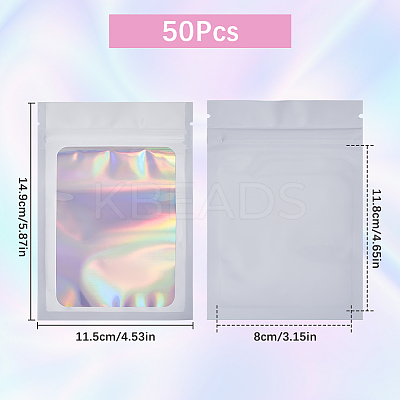 Laser PE Resealable Packaging Bags ABAG-SP0001-03I-1