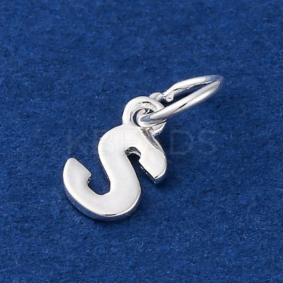 925 Sterling Silver Letter Charms LS-STER-C012-01S-S-1