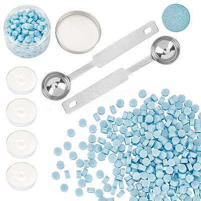 Sealing Wax Particles Kits for Retro Seal Stamp DIY-CP0003-55I-1