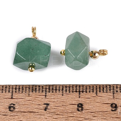 Natural Green Aventurine Pendants GG-N004-03G-04-1