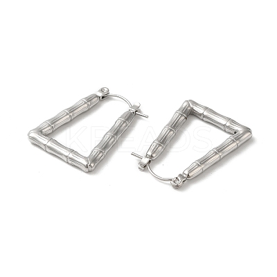 Non-Tarnish 304 Stainless Hoop Earrings for Women EJEW-Z026-35P-1