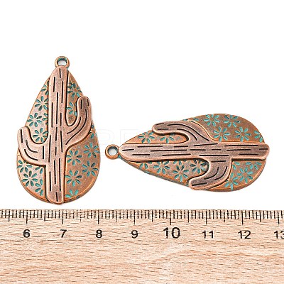 Tibetan Style Alloy Pendants LS-PALLOY-F319-05R-1