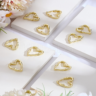 10Pcs Rack Plating Alloy Pendants FIND-LP0005-06-1