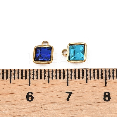 Glass Charms STAS-P437-15A-G-1