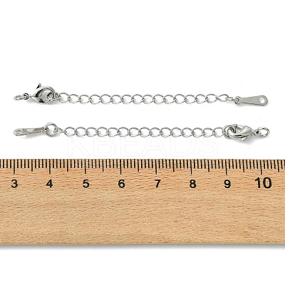 SHEGRACE Brass Curb Chain Extender XGR0150P-165P-1